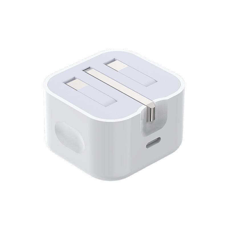 Pd 20W Foldable Power Adapter UK Us EU Plug Wall Charger with Type-C Super Fast Charging Featuring for Phone 16 17 PRO Max