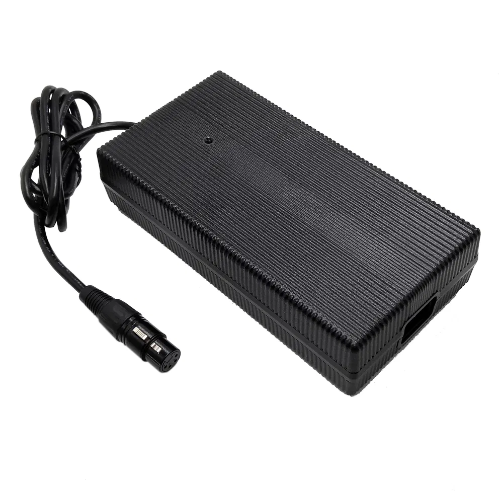 ETL PSE GS Approved Fanless 58.4V 5A Fast LiFePO4 Ebike Battery Charger for 16s 48V 48 Volt LiFePO4 Battery Charger