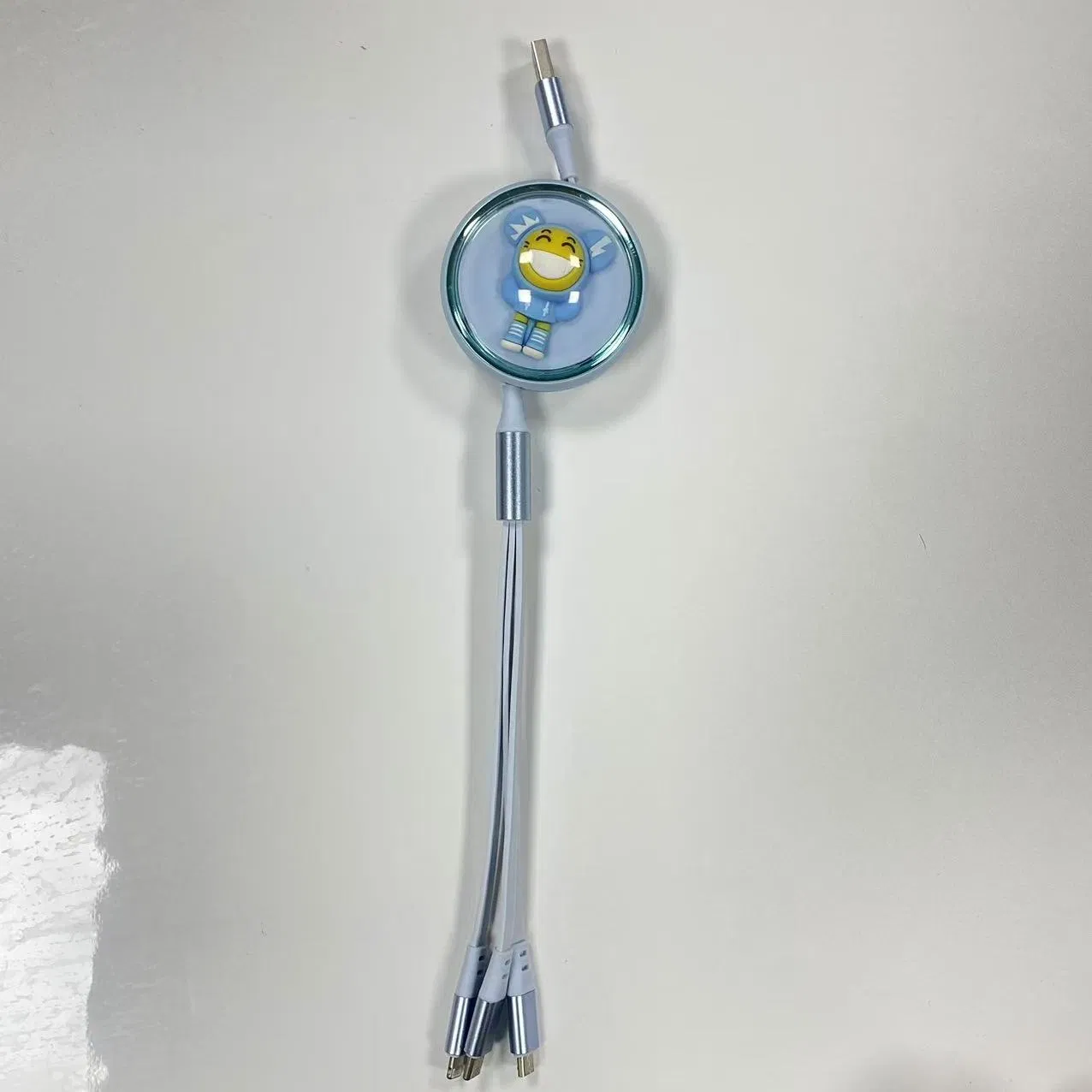 Wholesale-Priced 3-in-1 Cable with 100W Quick Charge, Space Capsule Plush Gift From Source Factory