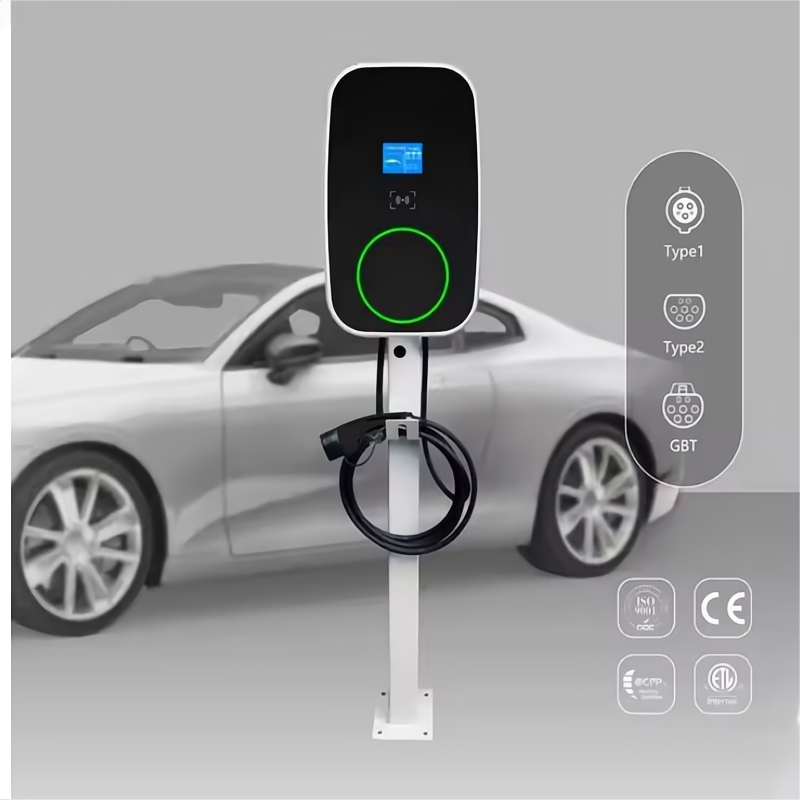 Type2 Evse EV Charging Station 22kw Wall-Mounted Electric Car Charger Pile