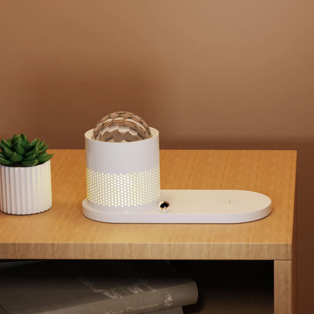 Creative Mobile Phone Wireless Charger Bluetooth Starry Sky Light