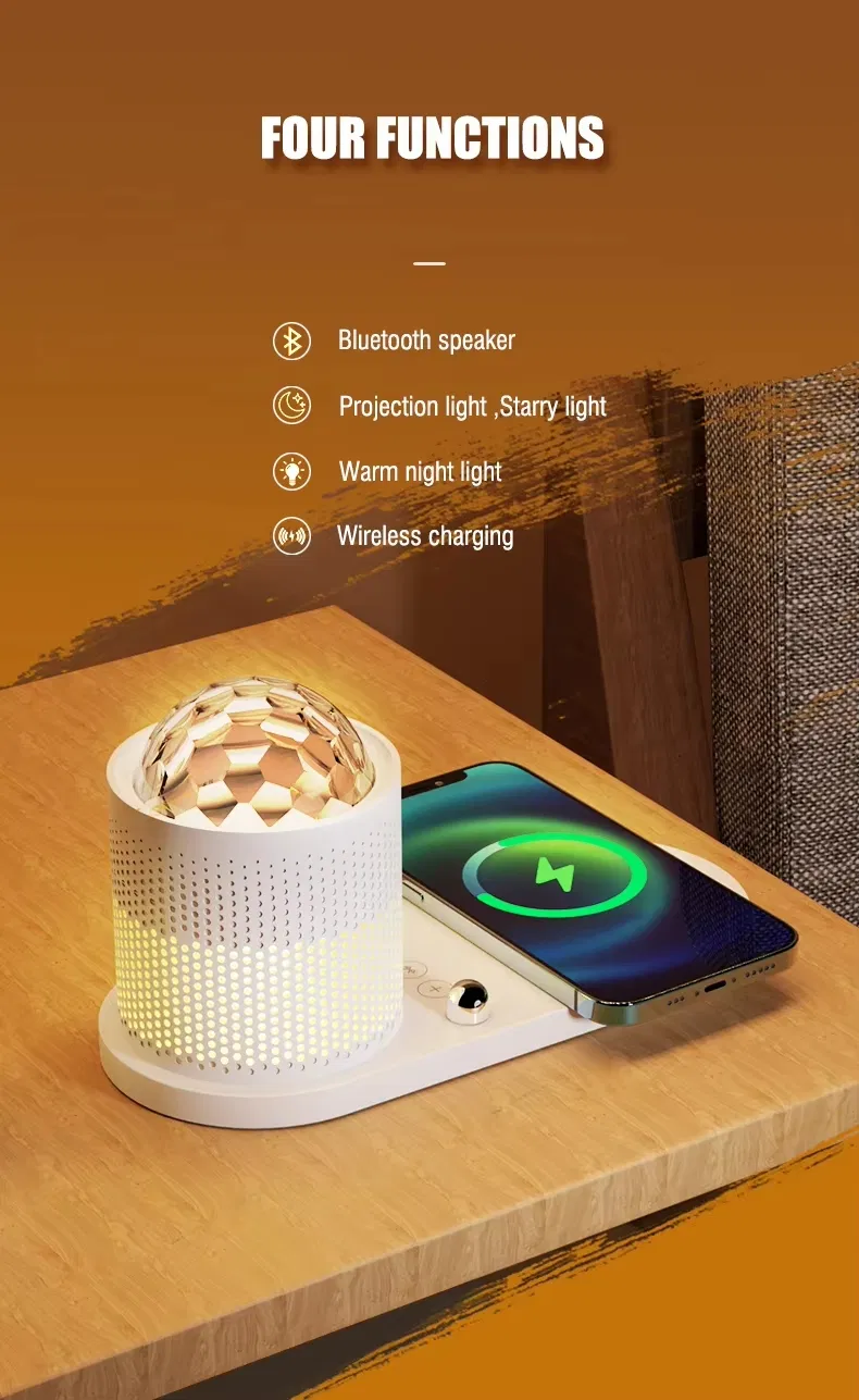 Wireless Charger Starry Sky Light 3