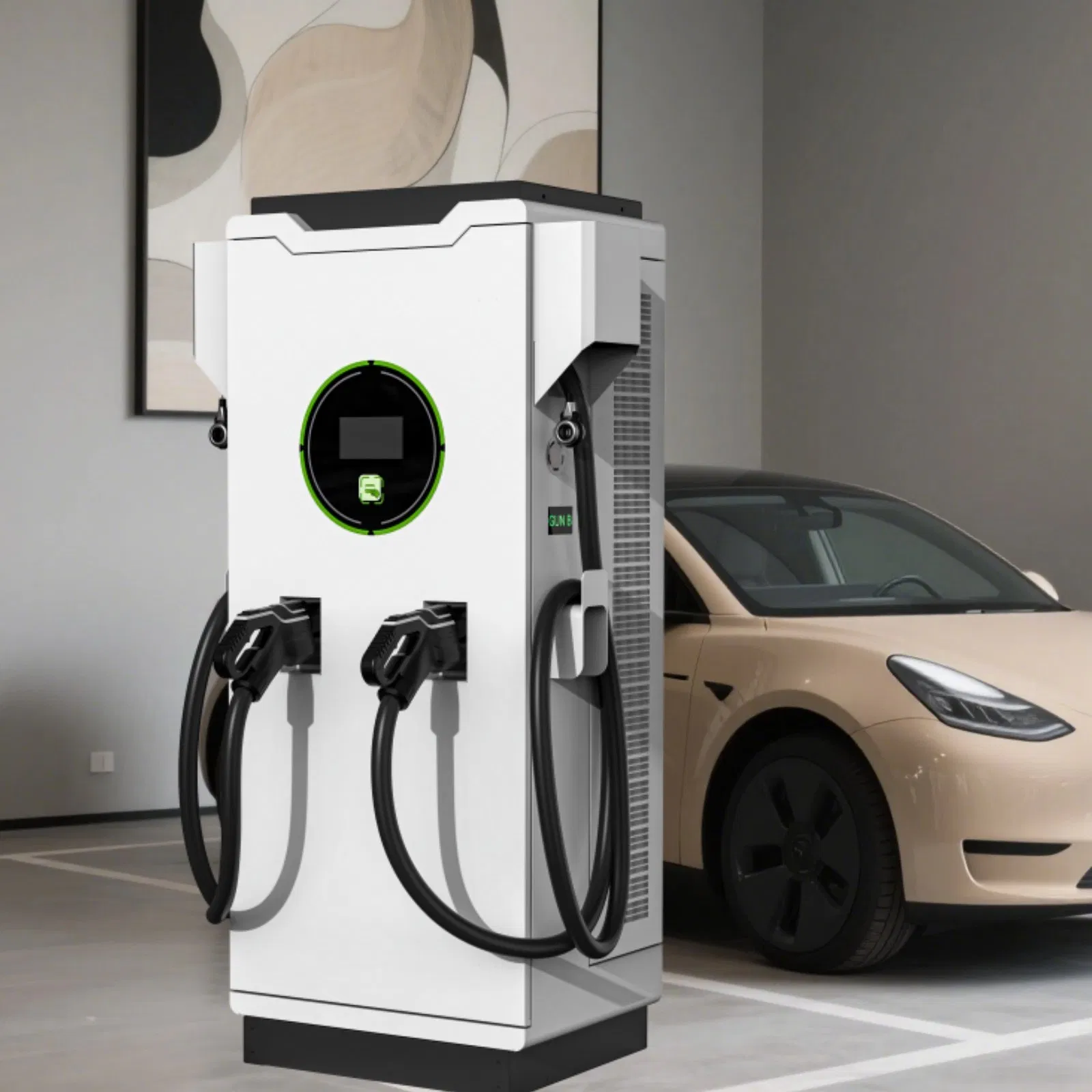 Industrial Grade 80kw DC Fast EV Charging Station Chaoxiang OEM EV Charger Supplier