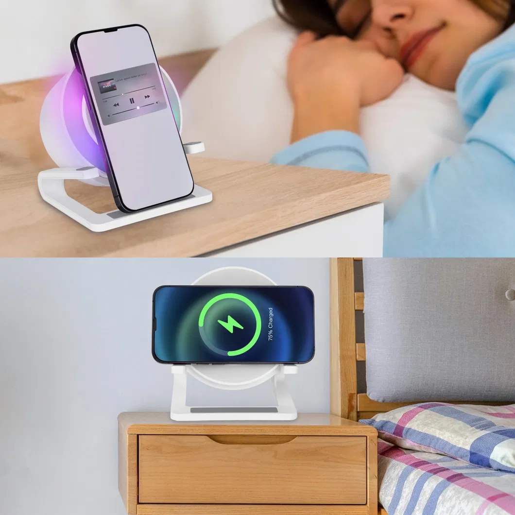 RGB Wireless Charger Perspective View