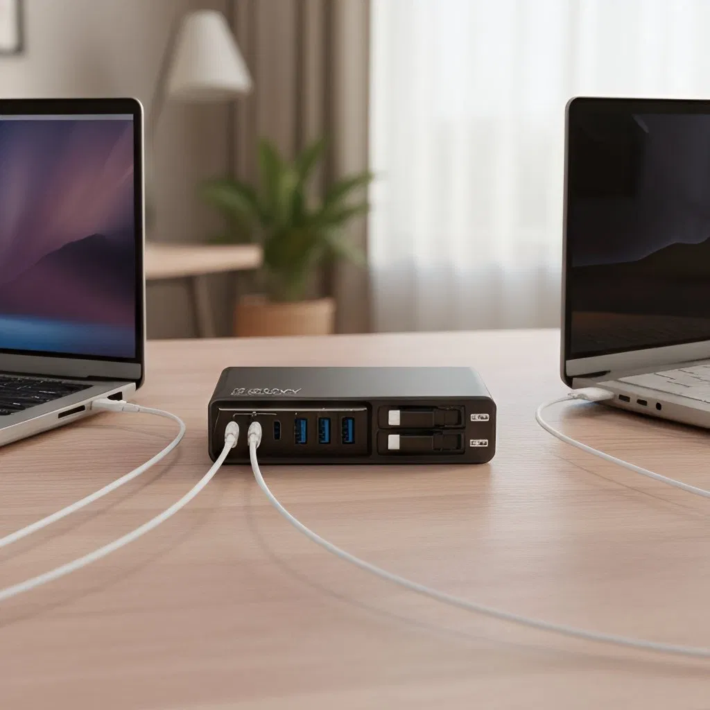 New Arrival 320W Multi-Ports GaN Charger Universal Travel Adapters Fast Charging 5c3a High Power Desktop Charging Station