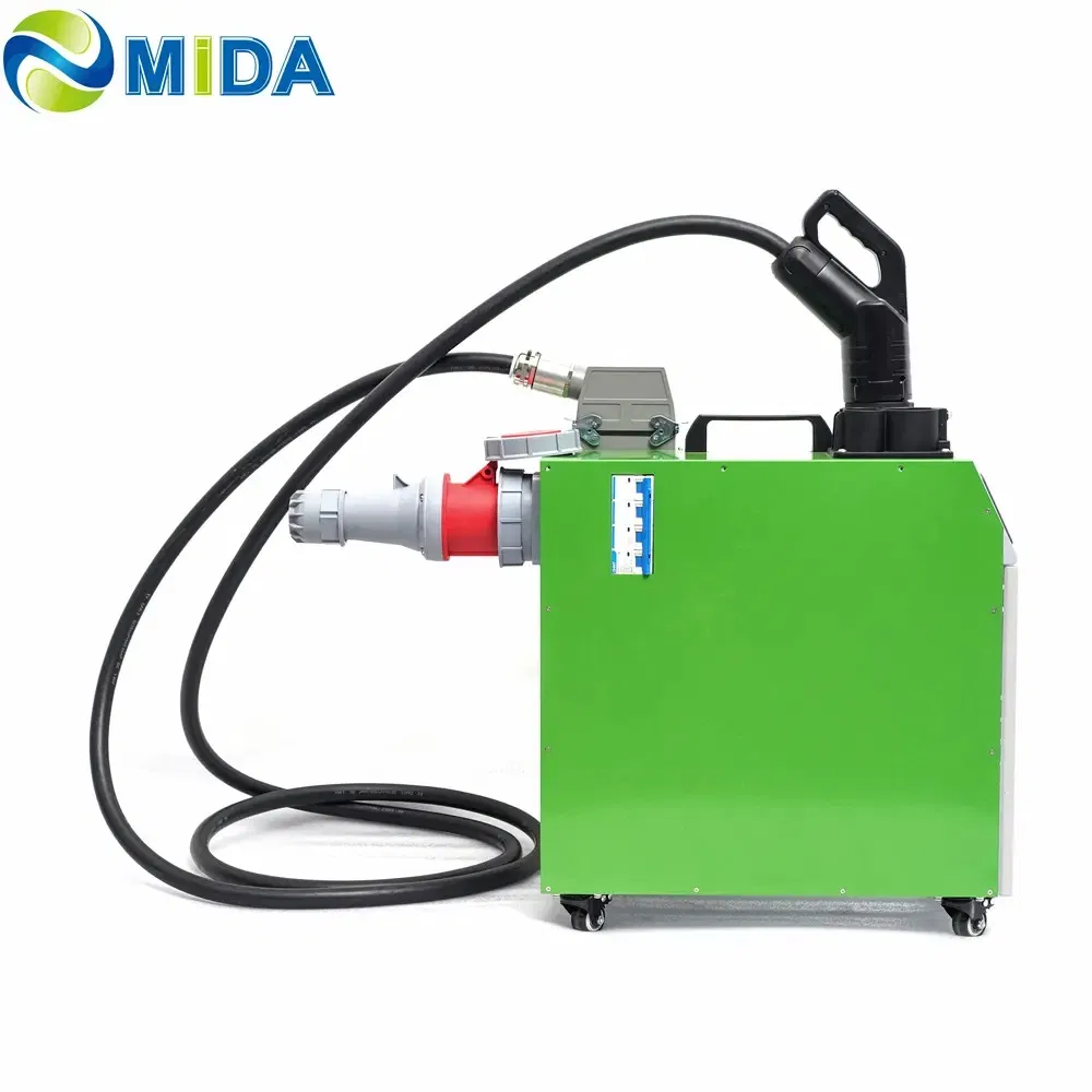 60kw Portable DC Charger Charging Station Fast EV Charger with CCS Chademo