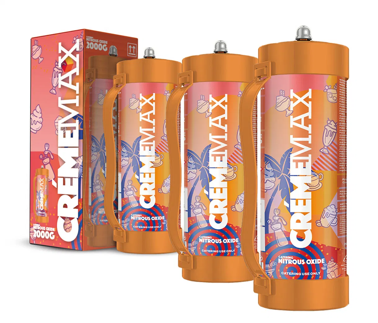 Portable N2o Cream Dispensers Gas Cream Charger for Kitchen Use