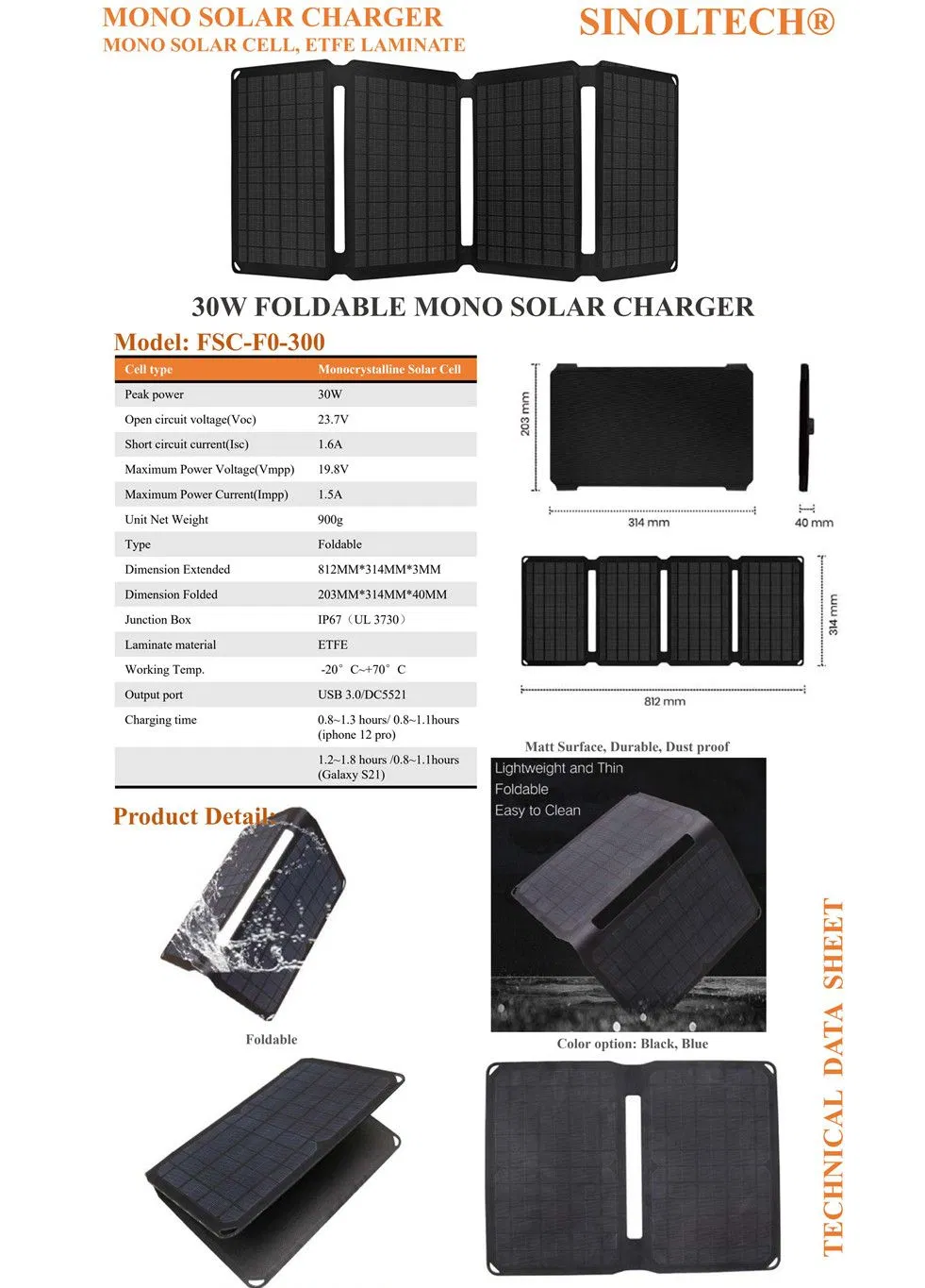 Solar Charging Setup