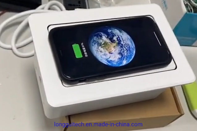 Type C Charger Pop-up Table Desk