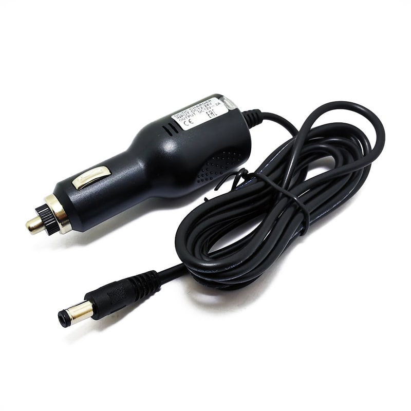 Universal 12V-24V Cigarette Lighter Plug DC 12V 2A Car Charger Power Adapter Charger with Cable