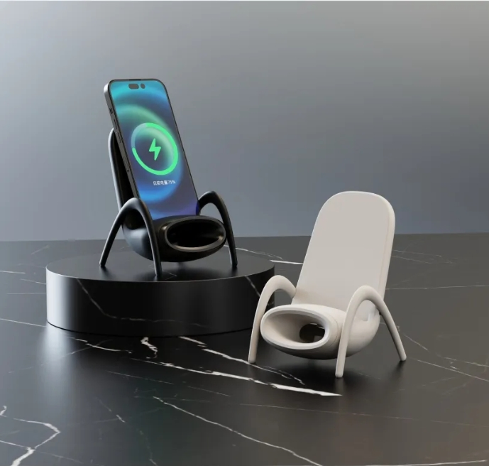 Accessoires De Telephone Portable Android Office Magnetic R11 Wireless Charger with Stand