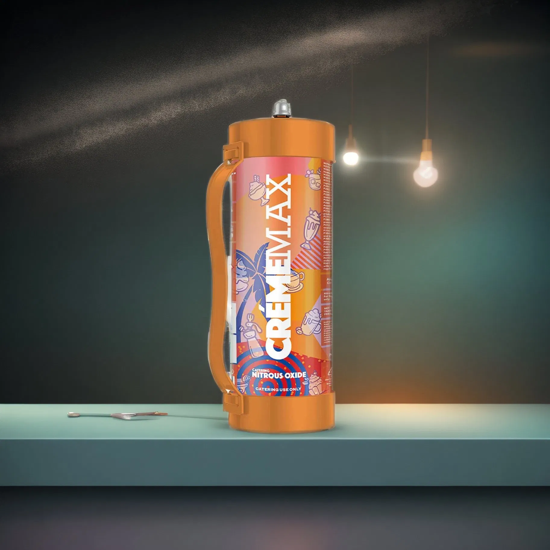 China Cremem Max Gas Cream Chargers with Label Printing