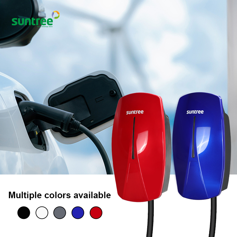 Swj3e AC Source EV Charge Station/Charger 7kw/11kw/22kw Dlb