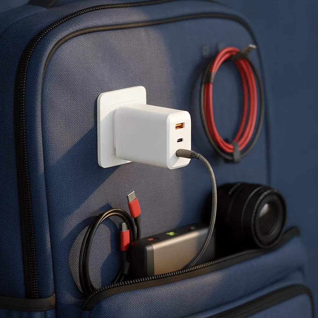 USB Type-C Phone Charger Fast Charging EU Plug Portable 65W Charger