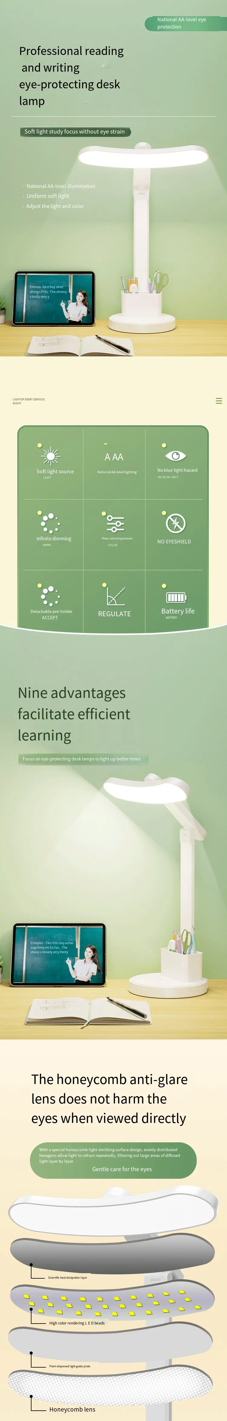 LED Table Lamp Overview