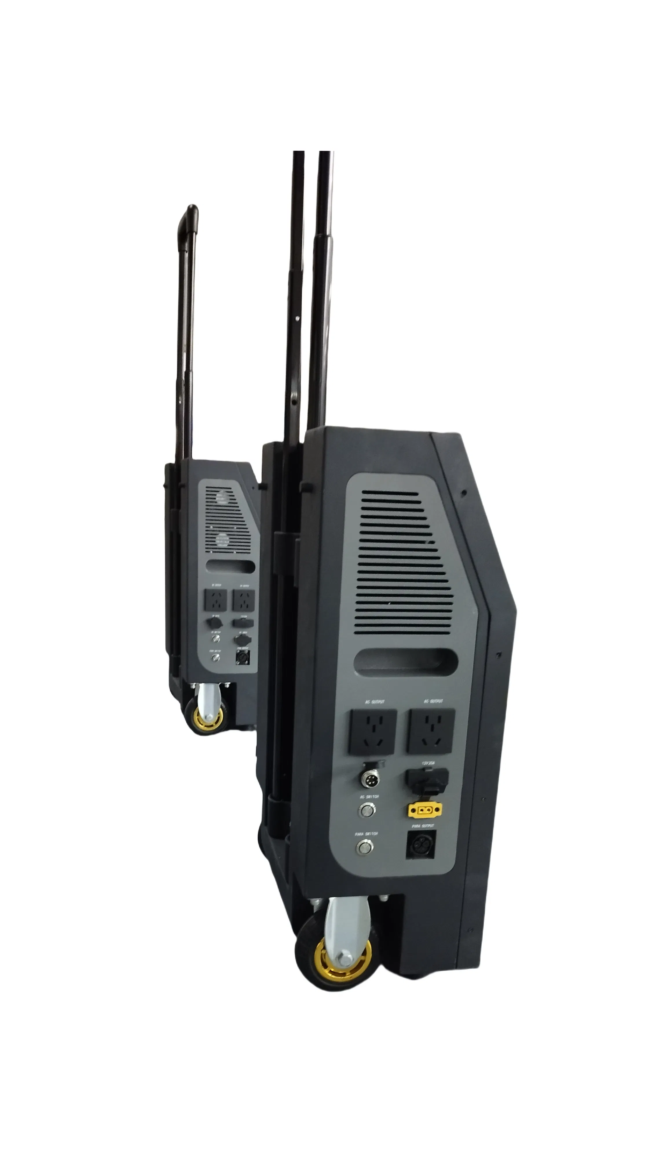 Parallelisable Outdoor Power Supply Portable Trolley Box Battery Bank with EV Charger