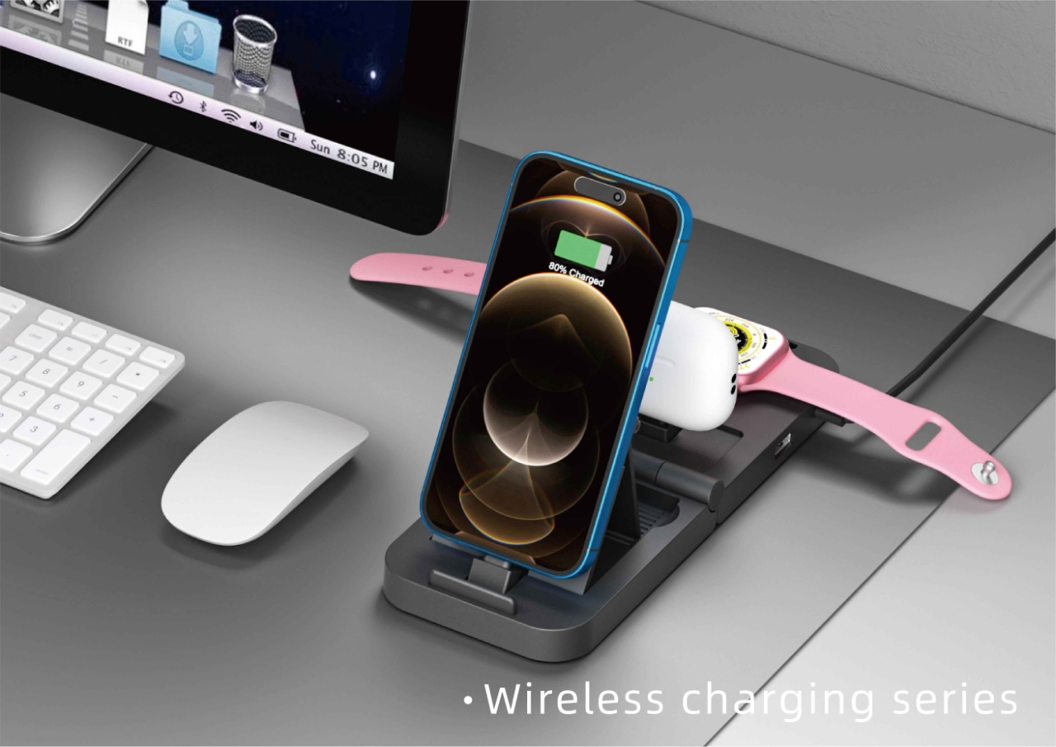 New Original Wireless Charger Power 5W/12W/15W Wa-Wc-07 (fold)