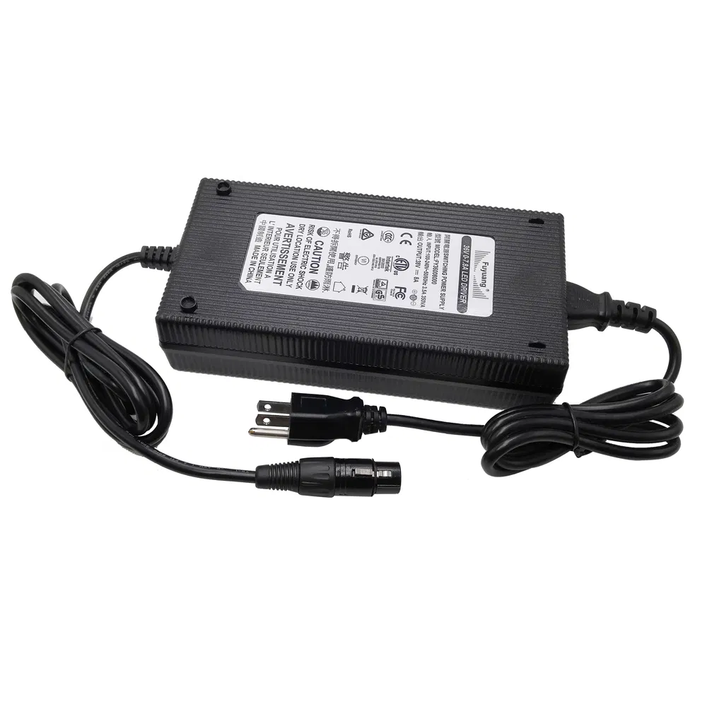 ETL PSE GS Approved Fanless 58.4V 5A Fast LiFePO4 Ebike Battery Charger for 16s 48V 48 Volt LiFePO4 Battery Charger