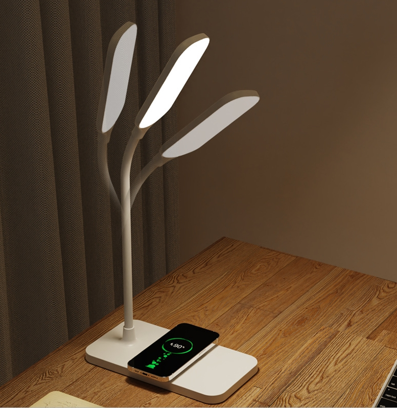 Pen Holder Table Lamp 10W Fast Charging Wireless Charger