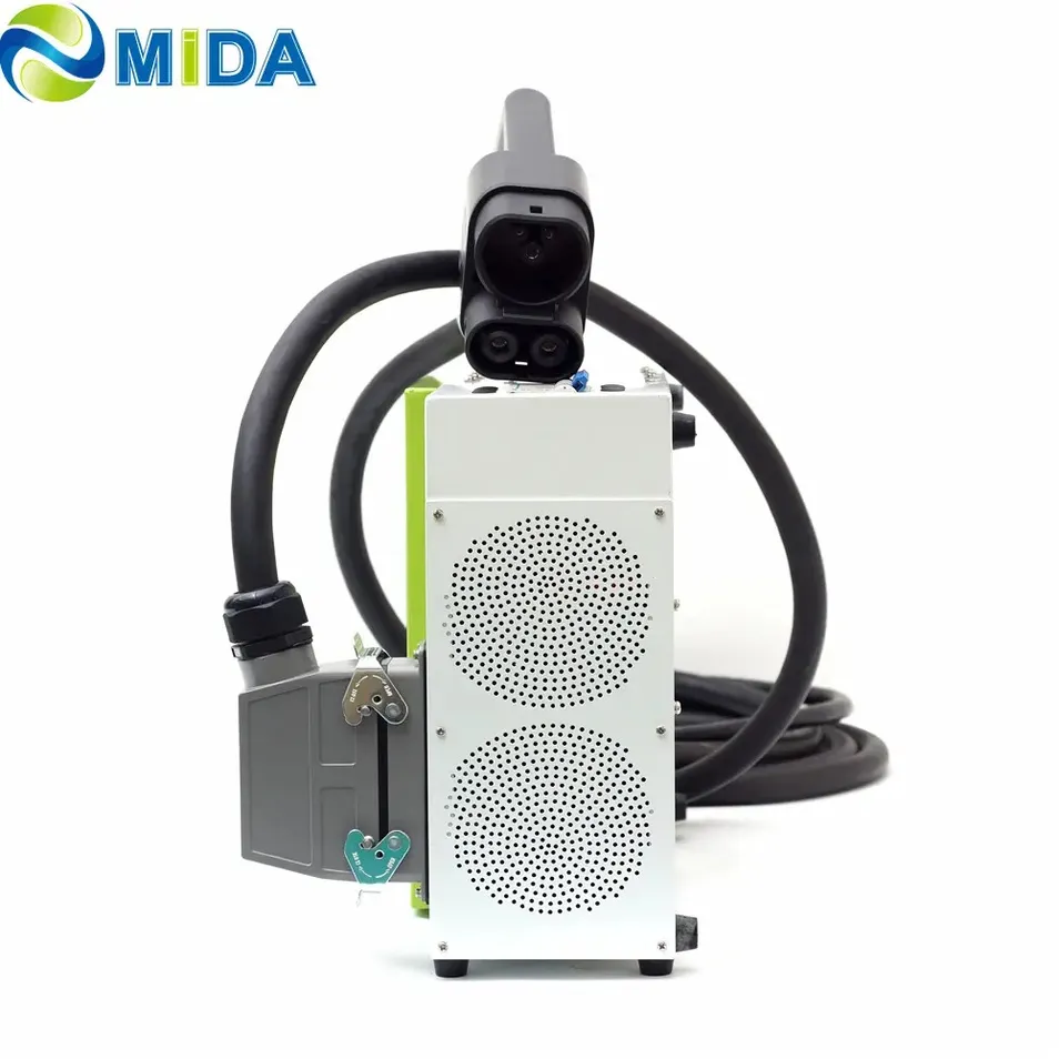 Portable EV Charger Side View