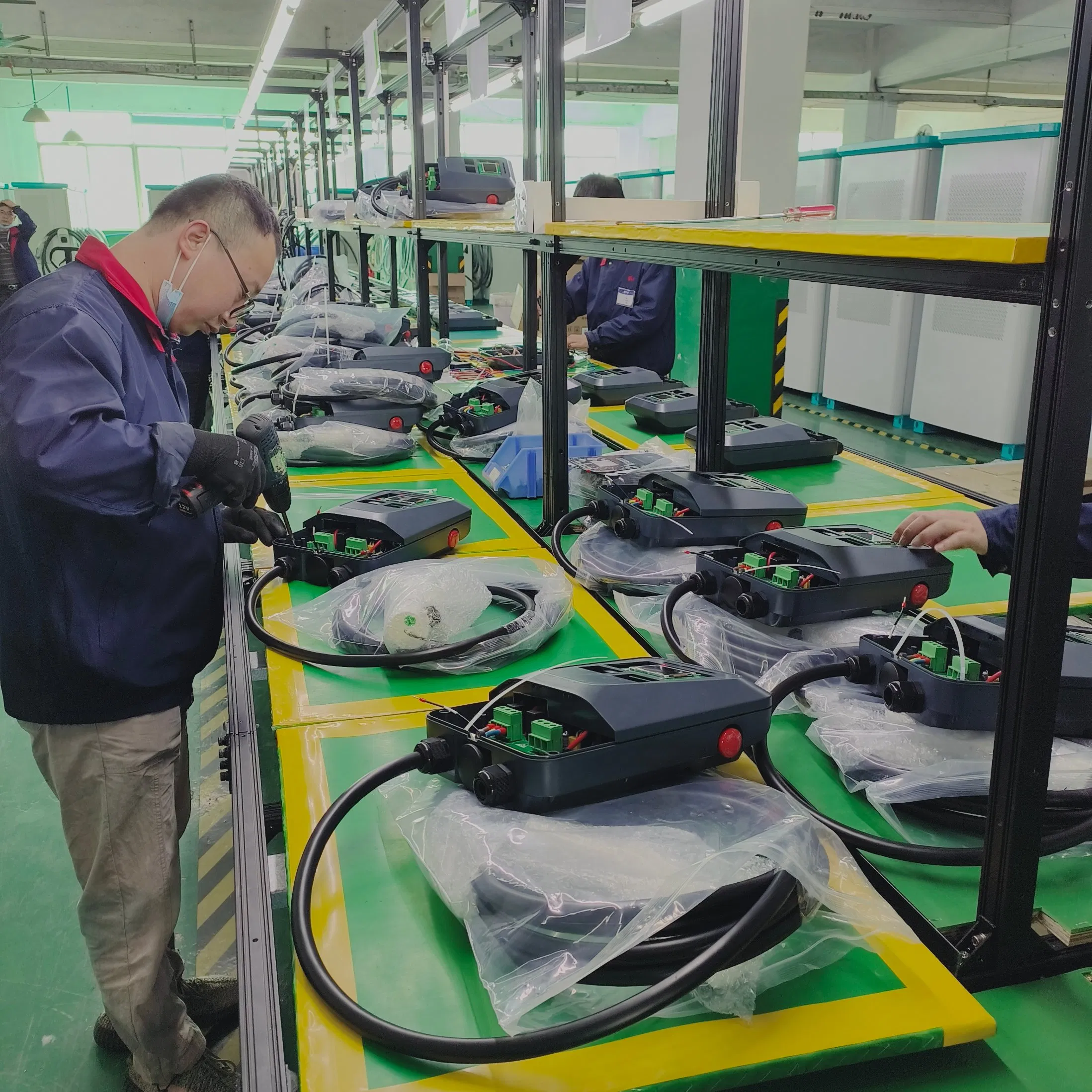 Home Use 7kw 7.4kw AC Electric Vehicle Charger Type 1 Type 2 GB/T Connector R&D Support Original Source Manufacturer Portable Wall-Mounted Charging Station