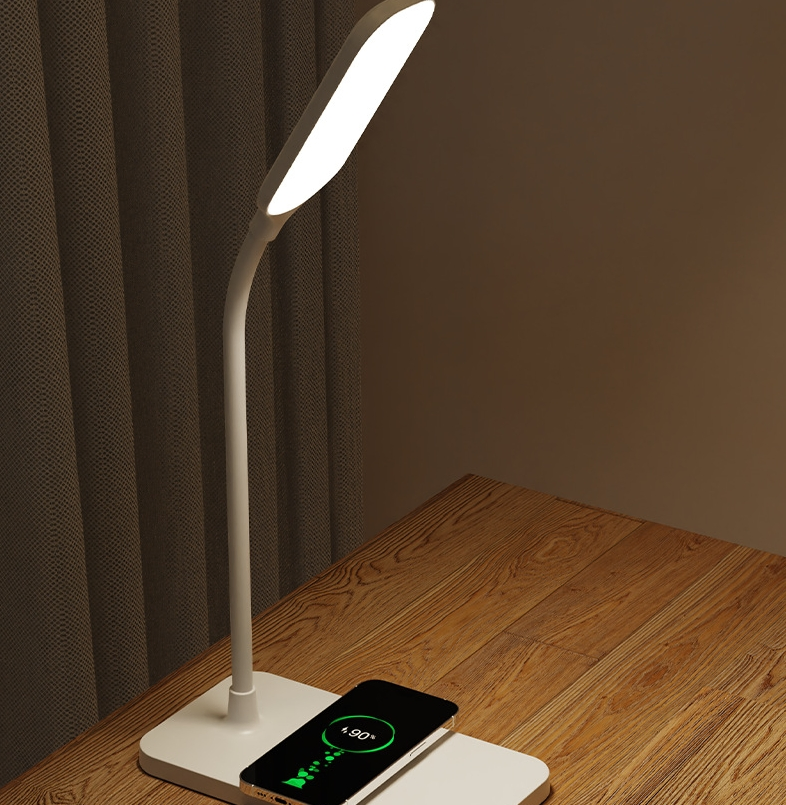 Pen Holder Table Lamp 10W Fast Charging Wireless Charger