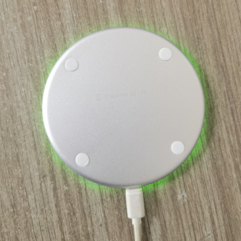 Wood Bamboo Wireless Charger Fast Charge 5V/2A Input with Gift Box Fast Charging Wireless Charging