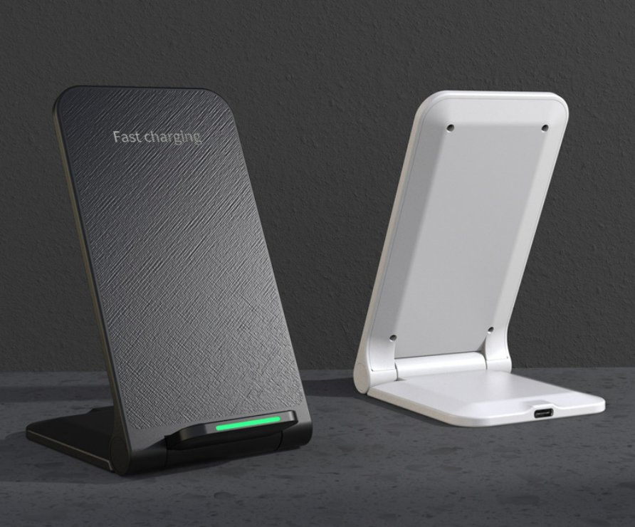 15W Fast Wireless Charger Stand Universal Type-C Charger Phone Wireless Charger
