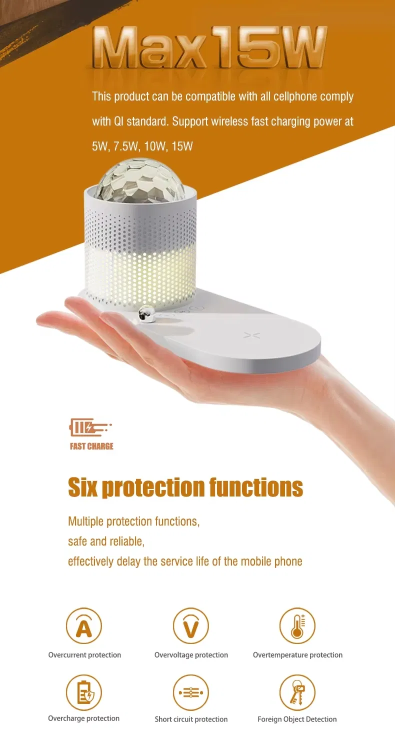 Wireless Charger Starry Sky Light 4