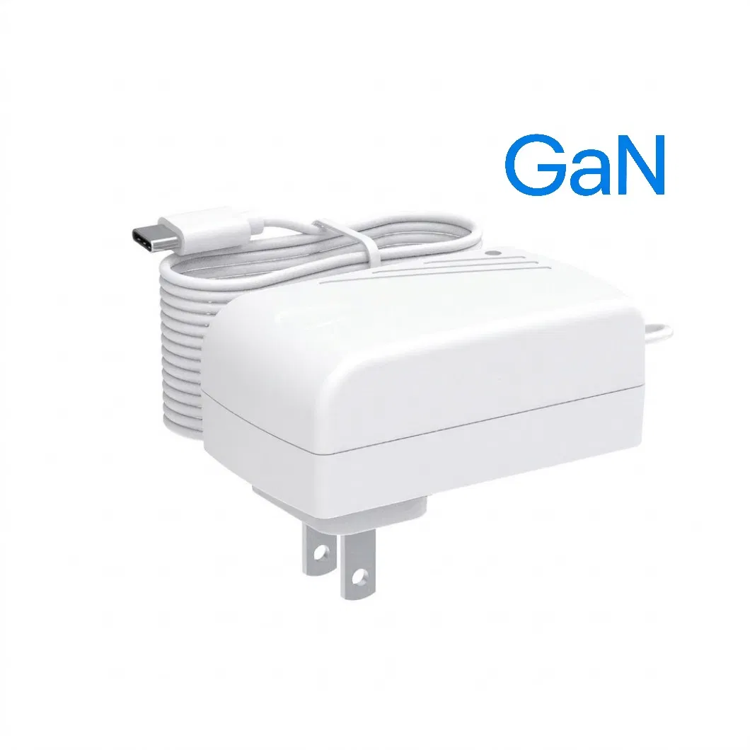 27W GaN USB-C Pd Power Adapter 5.1V 5A PSE Japan Plug Fast Charging for Raspberry Pi 5 Electronics