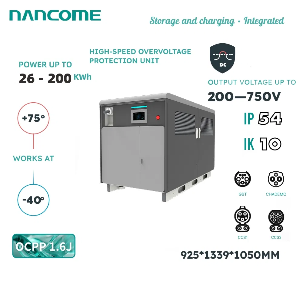 Nancome 75kwh Portable EV Charger for on-Site Charging at Special Events
