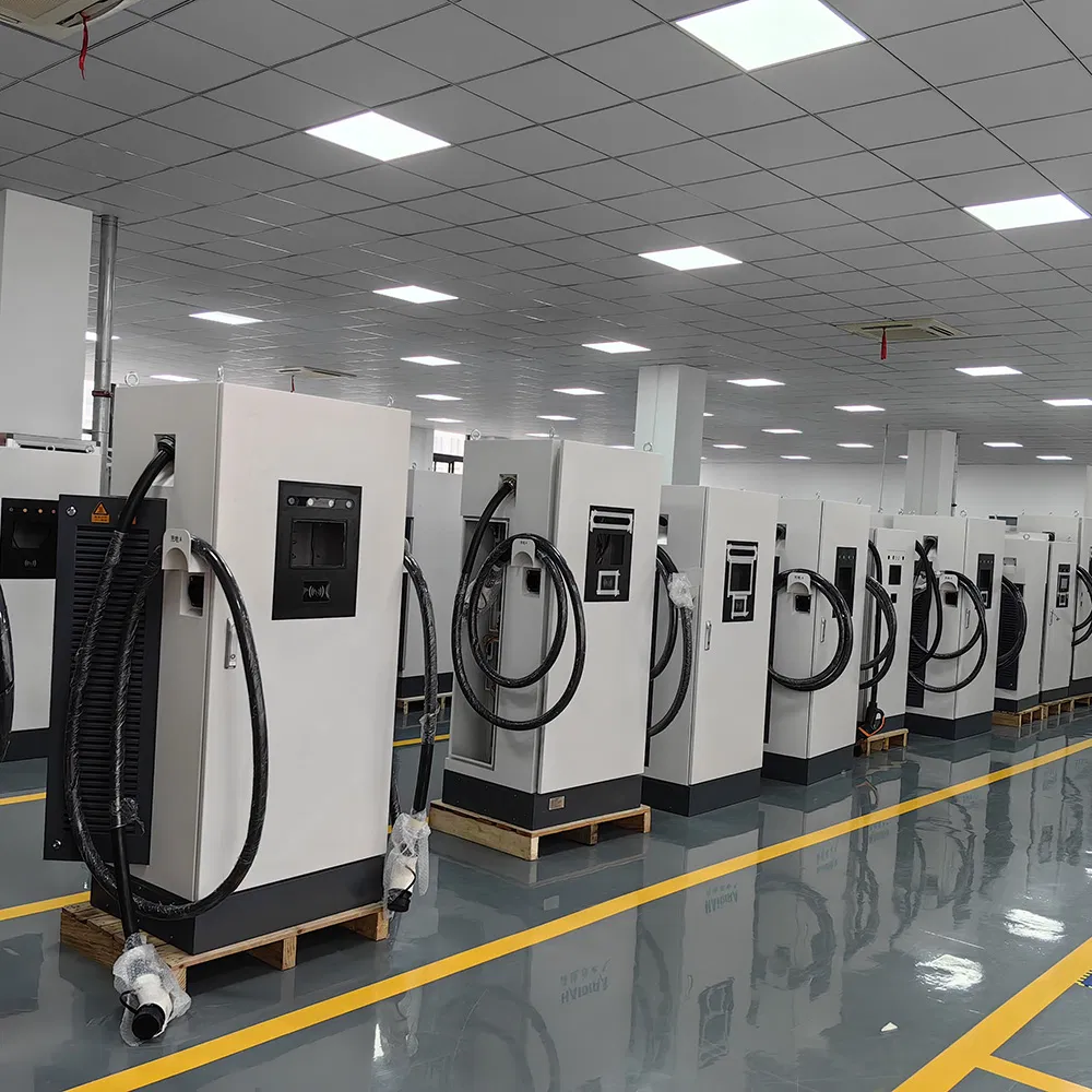80 Kw Factory Price New Energy DC EV Car Charging Pile 380 V Double Gun Quick Electric Vehicle Commercial Charger Station