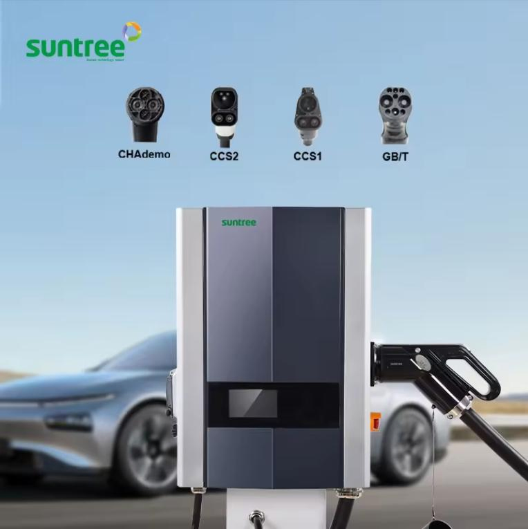 High Quality 30kw Fast Charging Battery CCS Rapid EV Electric Car Charger with APP