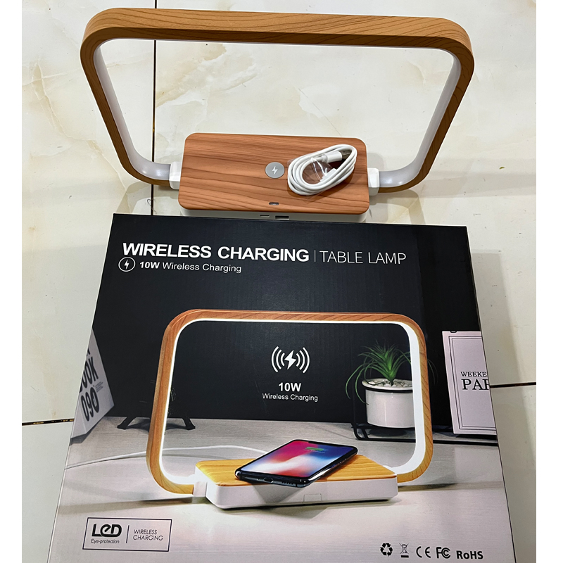 with Wireless Charger for I Phone 13 Modern Desk Light Fold-Able High Quality LED Desk Lamp