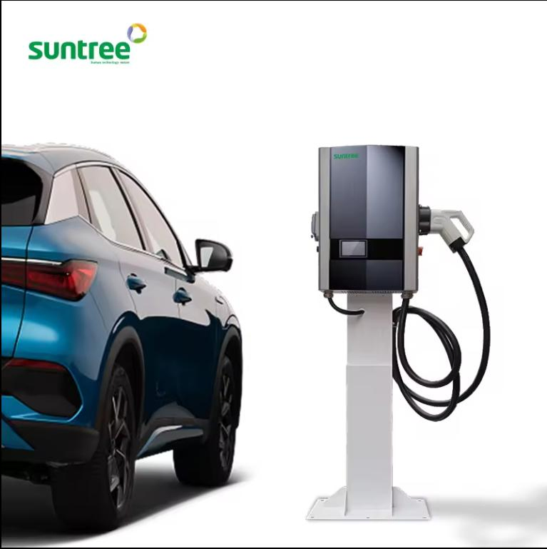 High Quality 30kw Fast Charging Battery CCS Rapid EV Electric Car Charger with APP