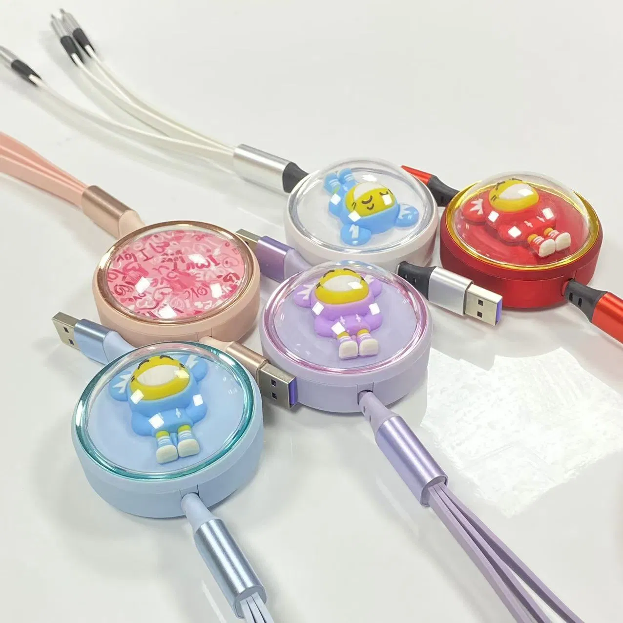 Factory-Source 3-in-1 Cable, 100W Super-Fast Charger, Space Capsule Plush Gift, Affordable Option