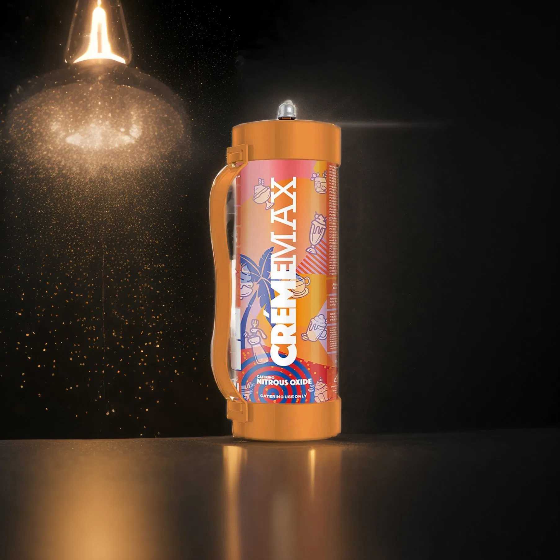 China Cremem Max Gas Cream Chargers with Label Printing