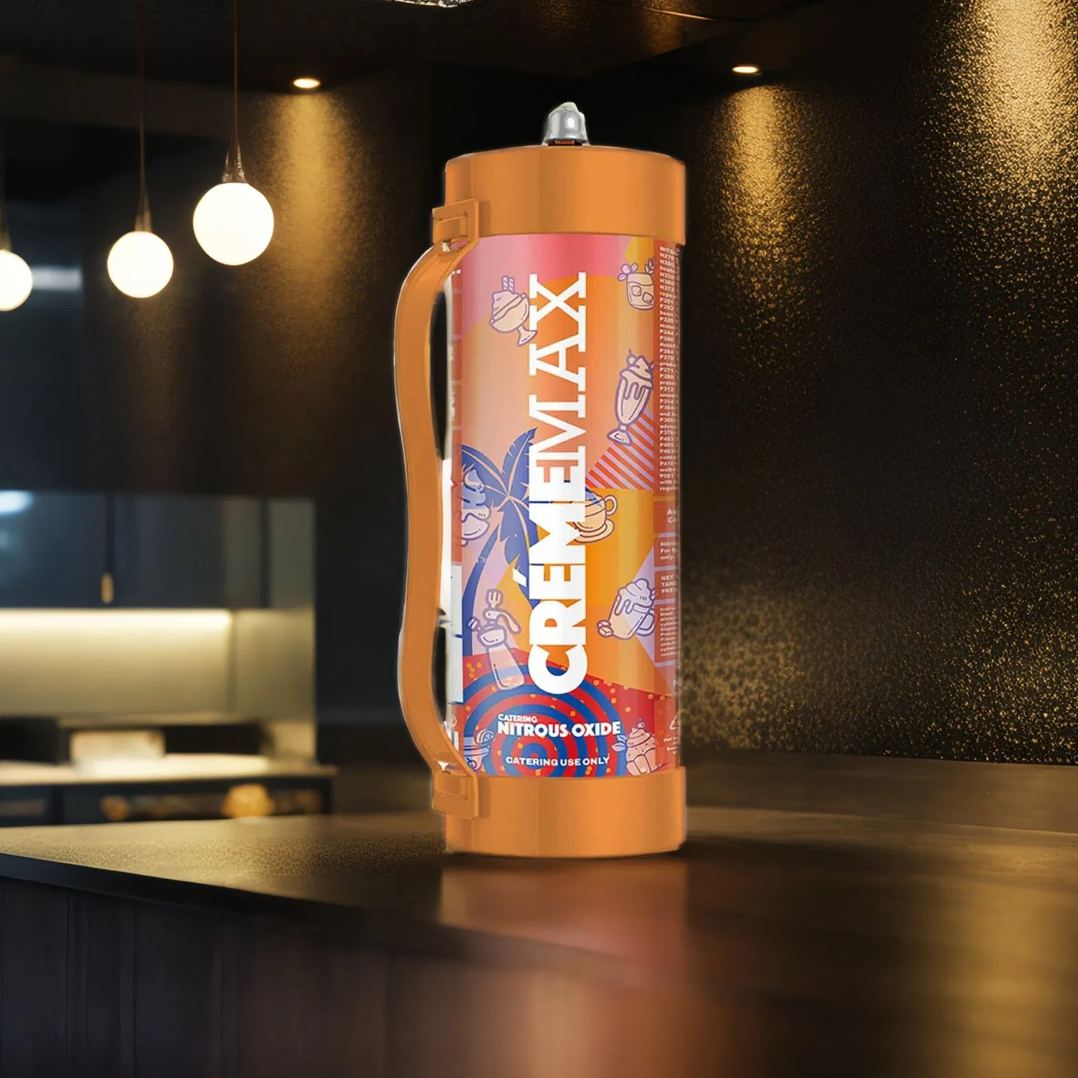 China Cremem Max Gas Cream Chargers with Label Printing