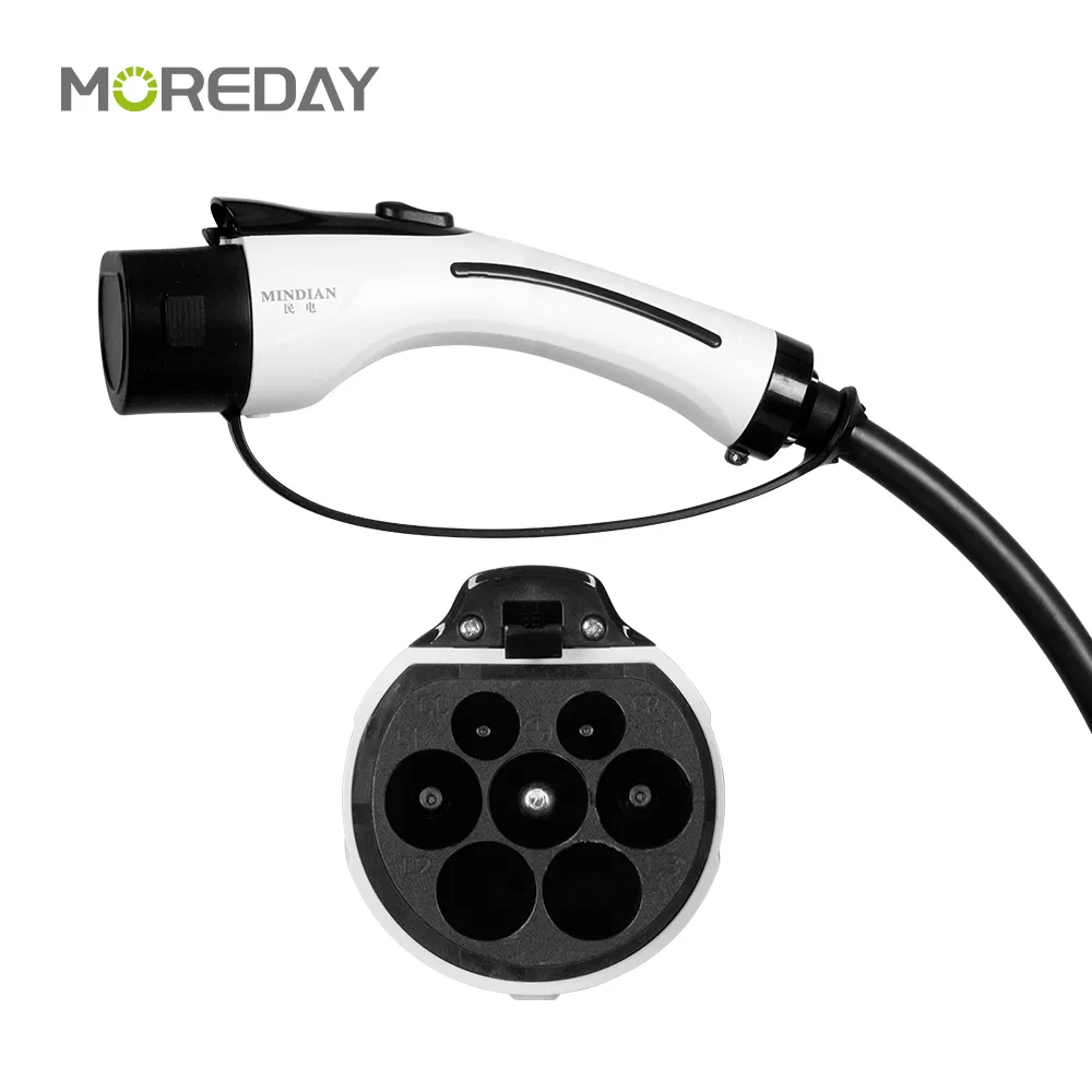 New Design AC EV Charger 16A 32A 40A Portable Type1 EV Charger J1772 Wall Mount Level 2 EV Charger for Home