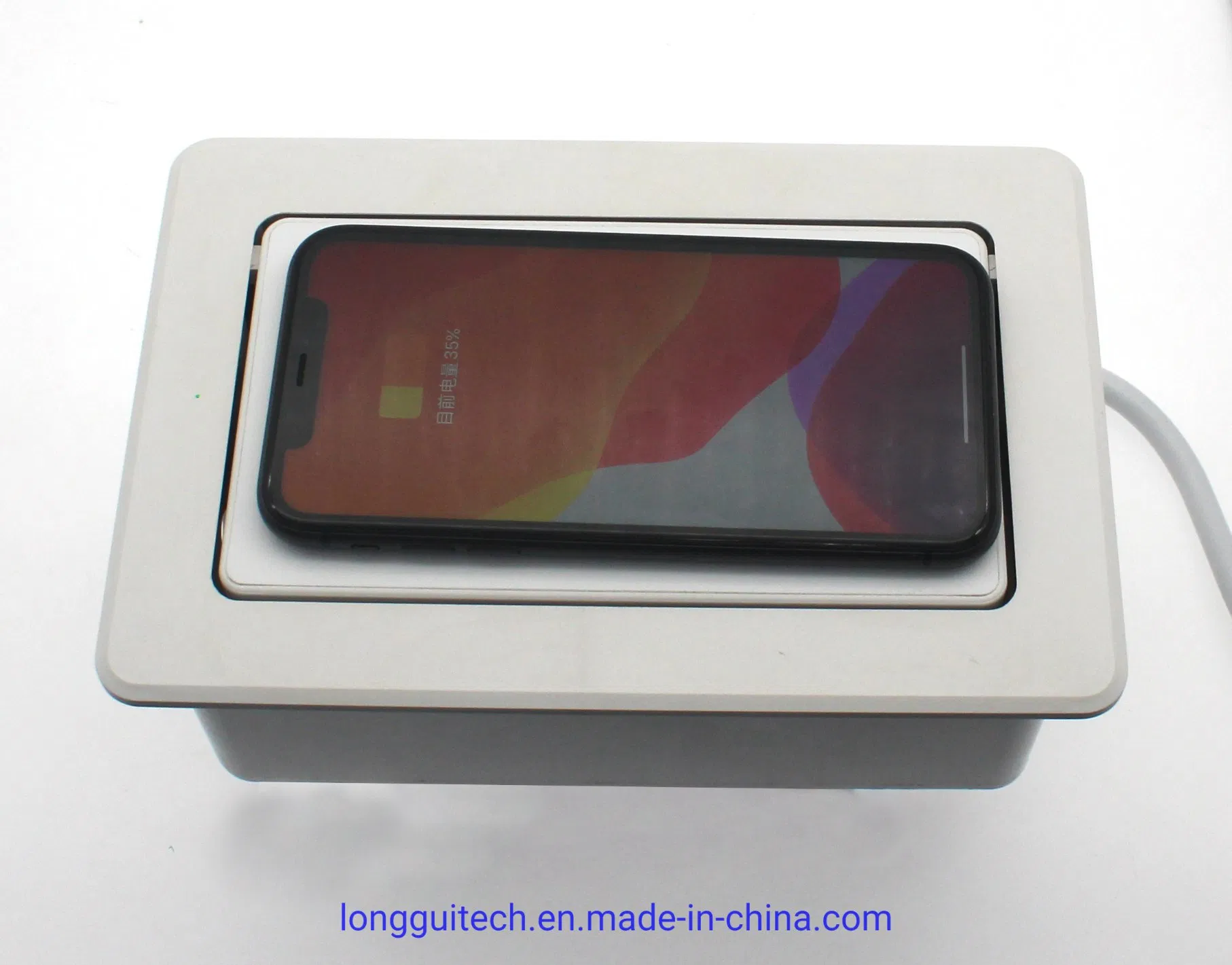 Type C Charger Pop-up Table Desk