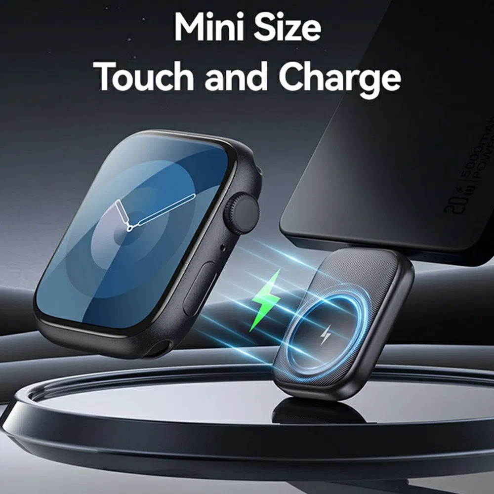 Usams CD247 Wireless Charger - 2.5W Plug &amp; Play, Type-C (Desert)