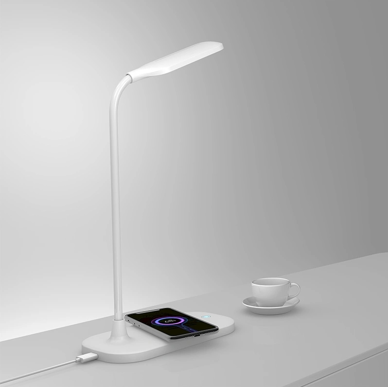 Pen Holder Table Lamp 10W Fast Charging Wireless Charger