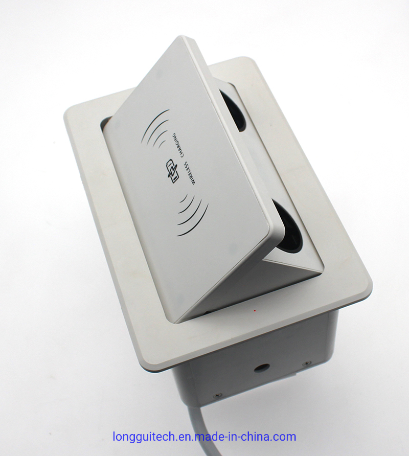 Type C Charger Pop-up Table Desk