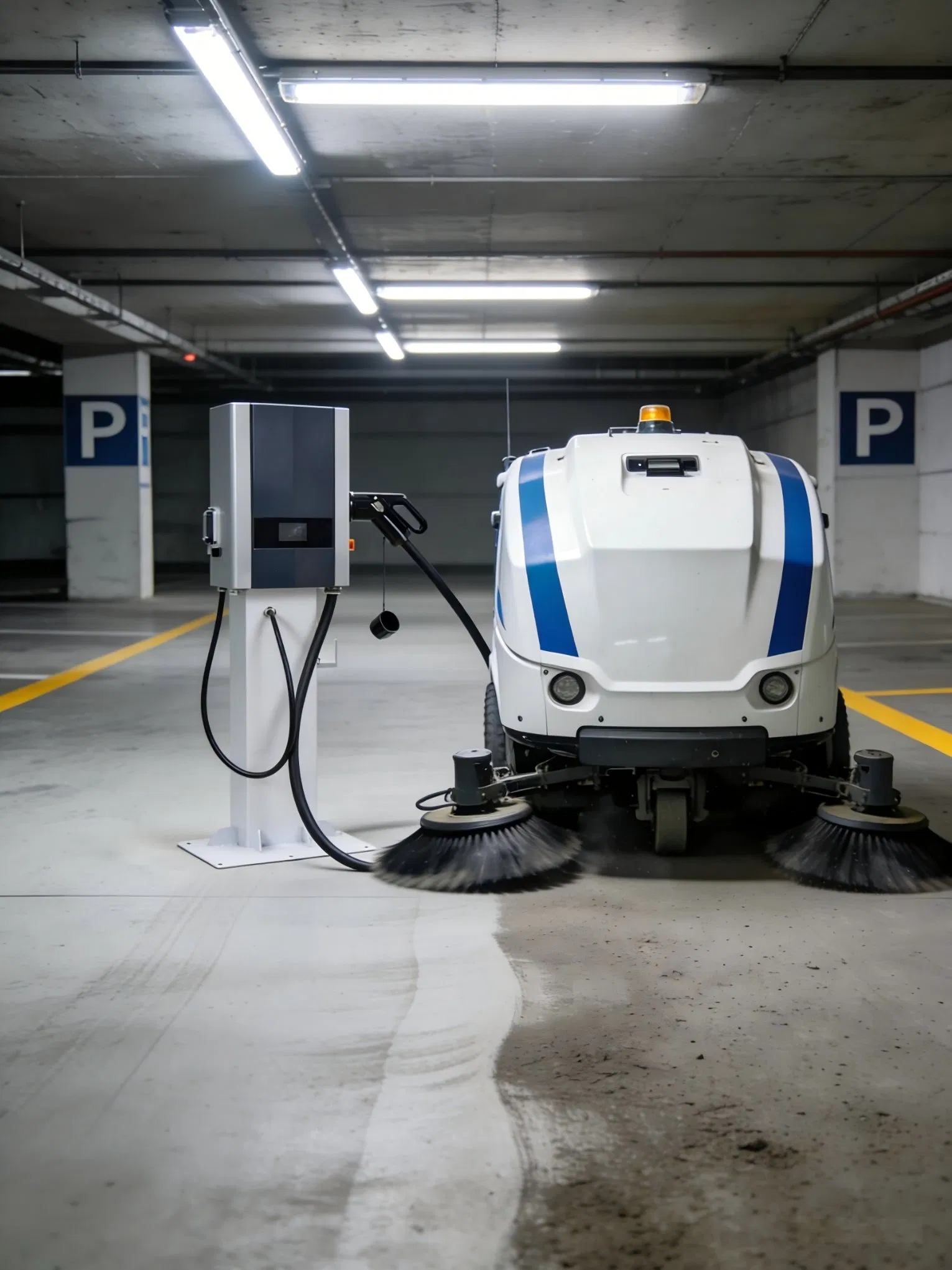 Industrial Low-Voltage DC Charger for Ride-on Floor Sweeper Battery Fast Charging