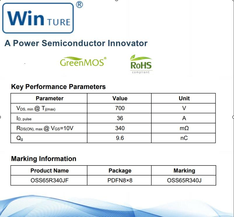 Pd Charger RoHS 1/3 Cost of The Gallium Nitride (GaN) Device in High Frequency Operations Super Si Oss65r340FF To220f Mosfet