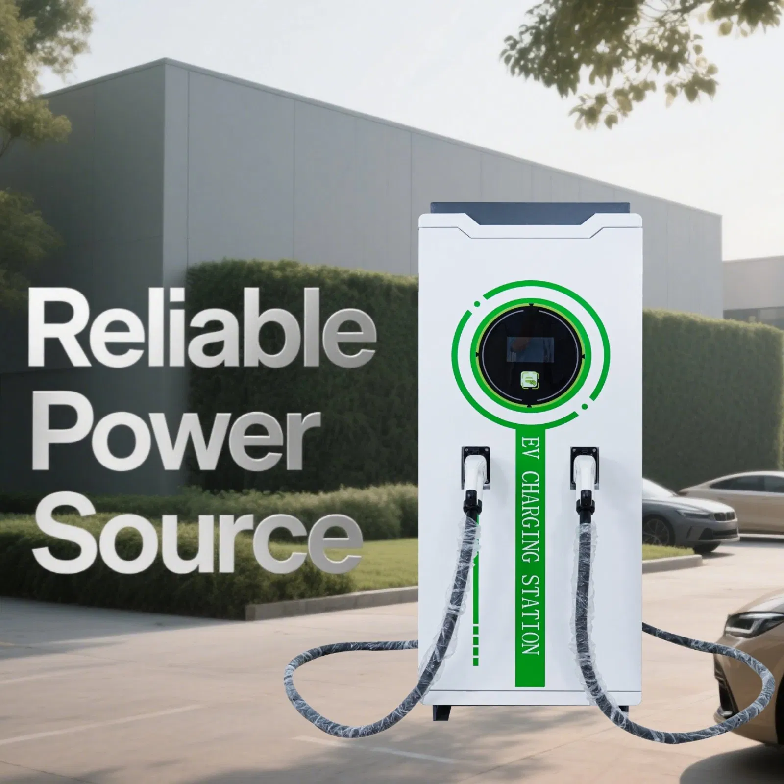 60kw DC Fast Charging Station Commercial Grade Floor Mount TUV EV Charger