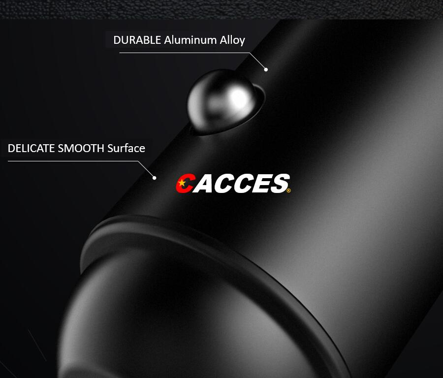 Mobile Phone Car Charger 60W Pd/Type C 30W QC3.0 Fast Car Charger CE/Rosh/FCC Car USB Charger Quick Charge QC3.0 USB Rapid Car Charger for Smart Phones&Tablets