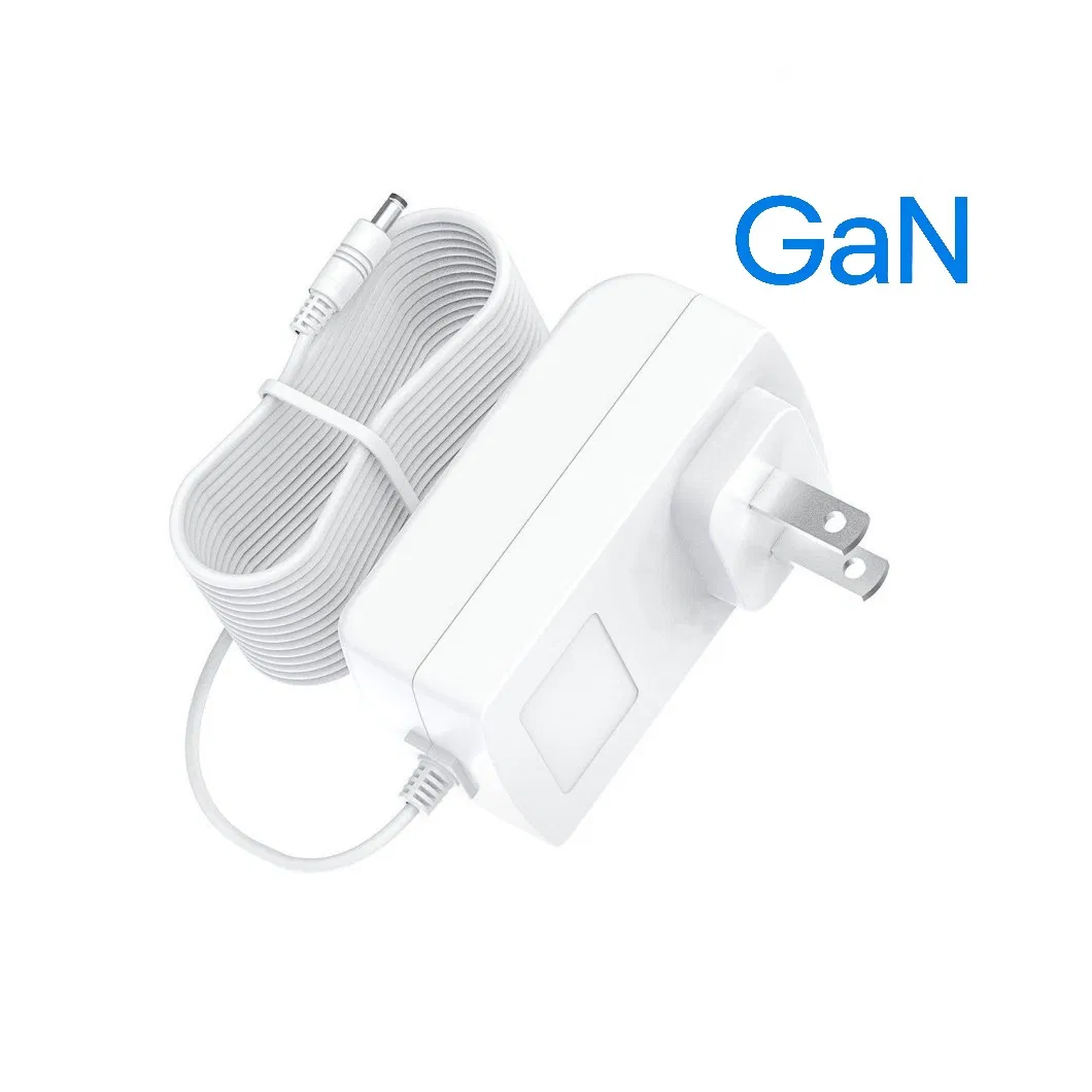 27W GaN USB-C Pd AC DC Adapter 5.1V 5A CE EU Plug for IoT Smart Devices and Electronics