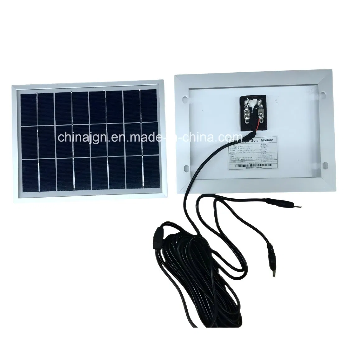 3W 6V Solar Panel Charger for Outdoor Use