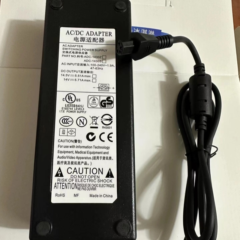 Sumitomo Power Charger ADC-1430s for Type-71c T-81c Z1c T-71c T81m Optical Fiber Fusion Splicer Replacement AC Adapter